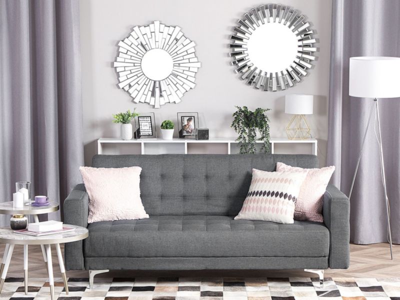 Sofa trzyosobowa Aberdeen Jasnoszary 1 szt.