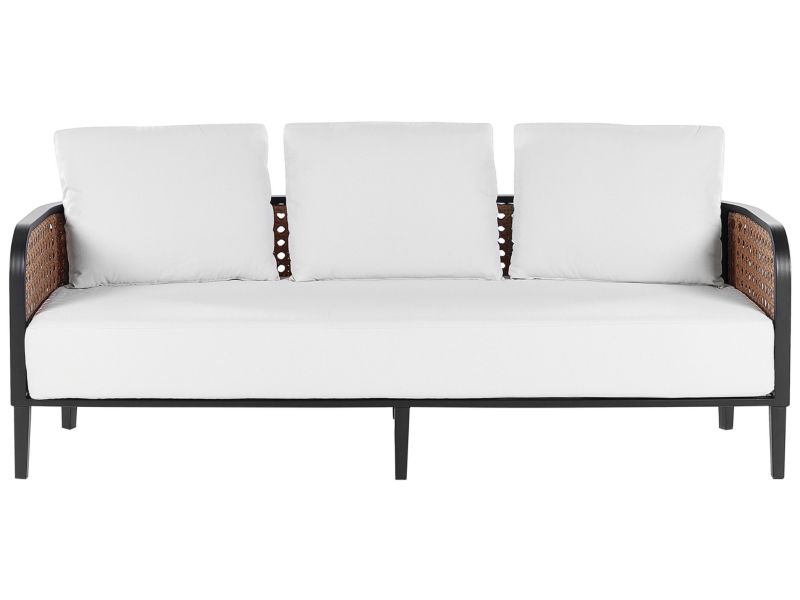 Sofa trzyosobowa Montefalco Metal Biały 1 kpl