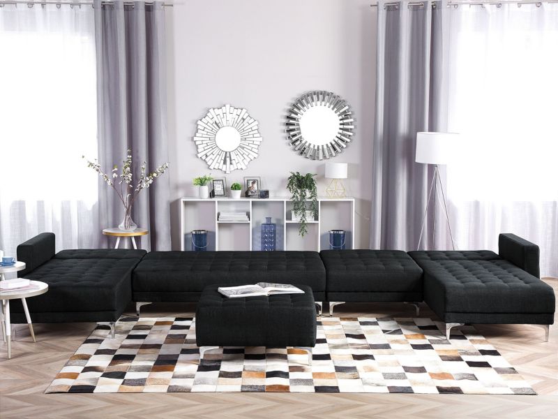 Sofa XXL Aberdeen Grafitowy Uniwersalny 1 szt.
