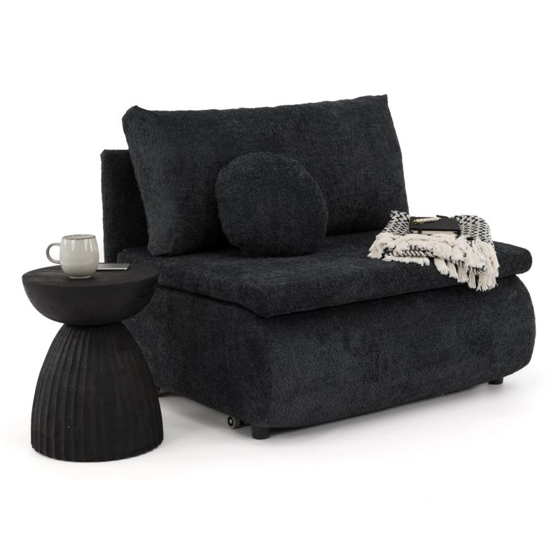 Sofa z funkcją spania MebleMWM PETITE 80 anthology 19 boucle poduszka w zestawie 1 szt.