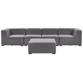 Sofa z ottomaną Arezzo Szary 1 kpl