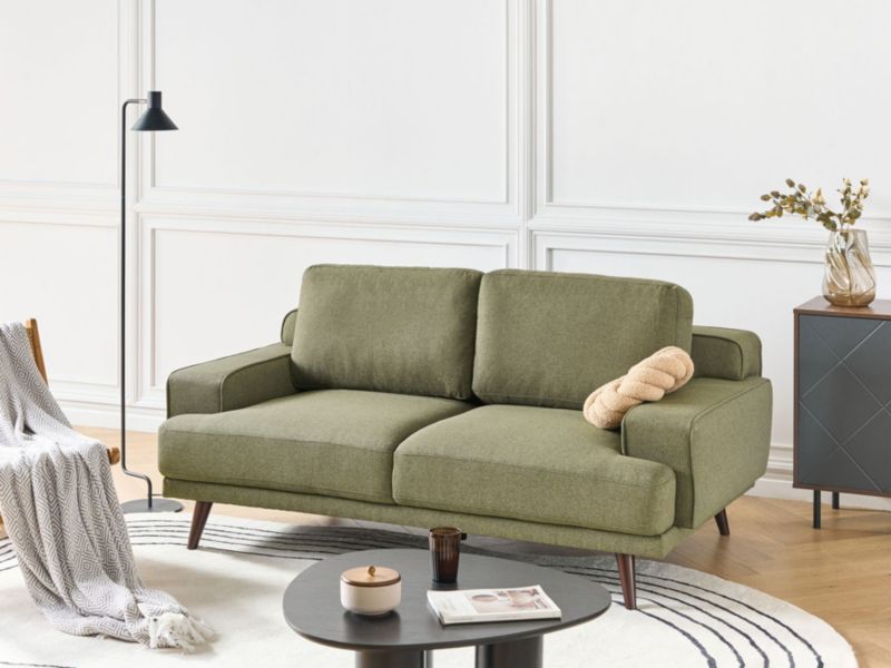 Sofa zielona 2-osobowa Dalum 1 szt.