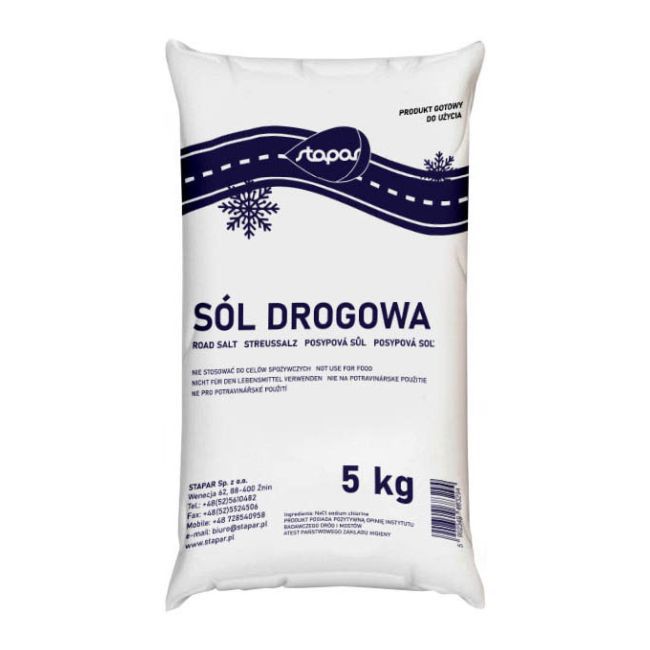 Sól drogowa Stapar 5 kg