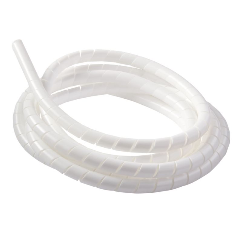 Spirala maskująca Diall 2,5 m 4 mm2 biała