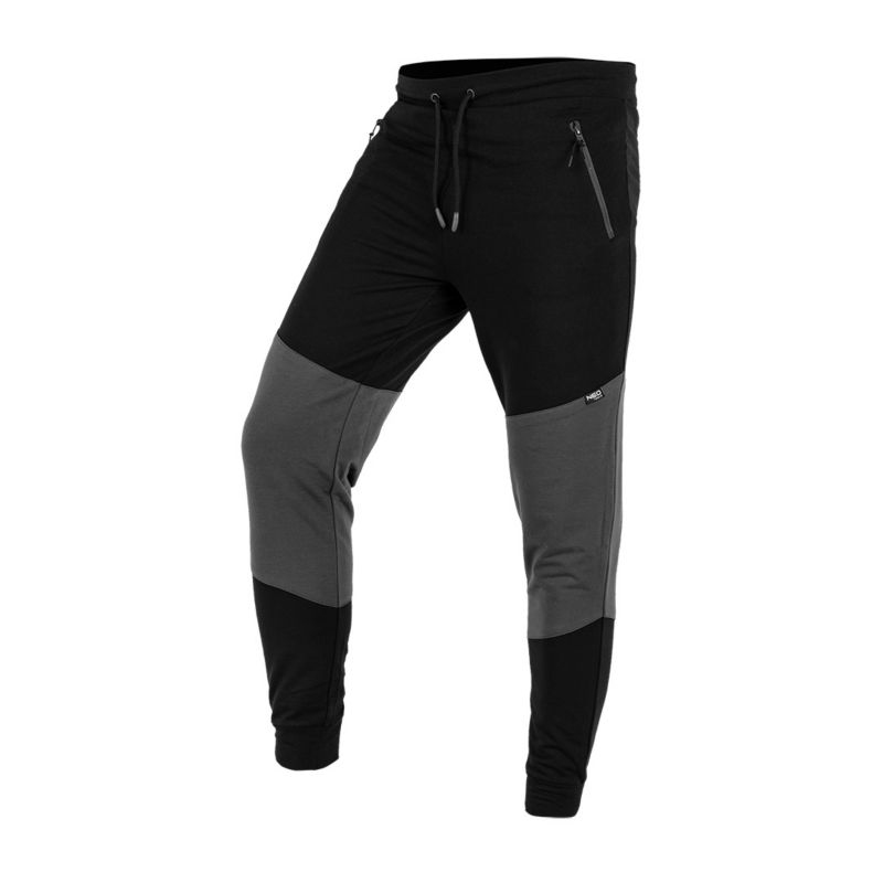Spodnie dresowe NEO TOOLS rozmiar L COMFORT, czarno-szare 1 szt.