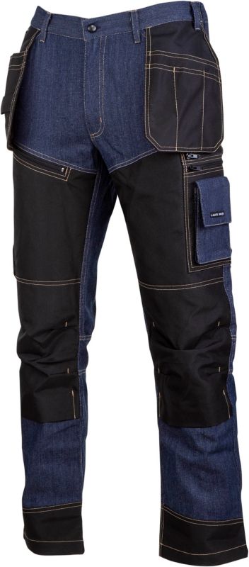 Spodnie jeansowe Lahti Pro niebieskie M