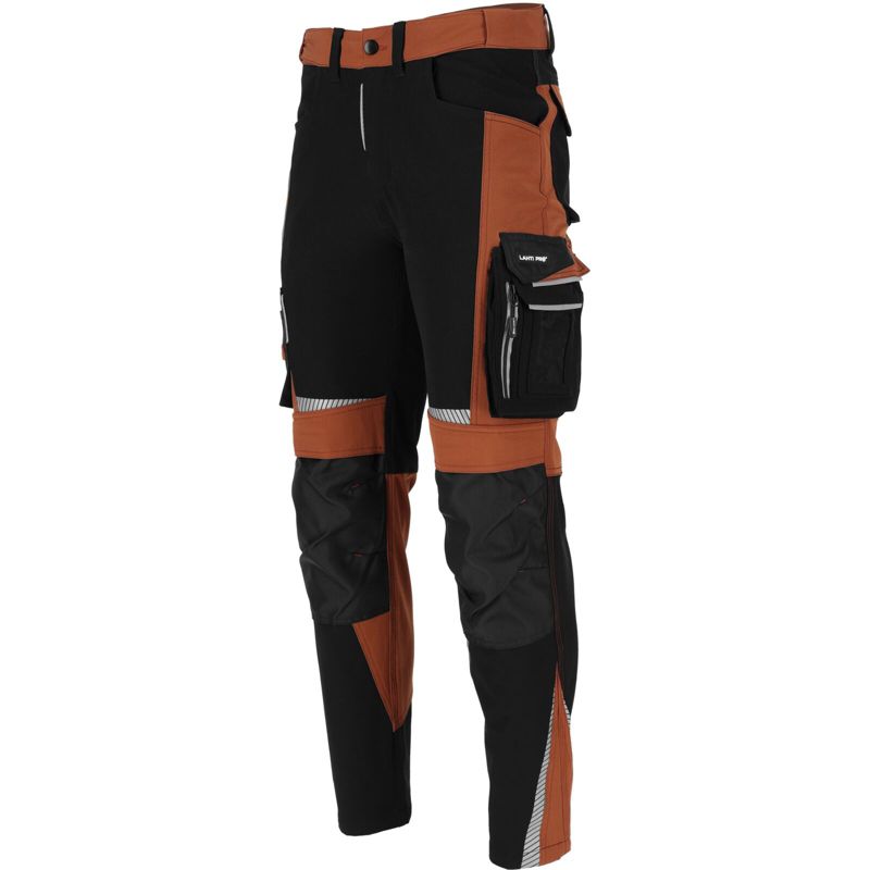 Spodnie Lahti Pro stretch brązowo-czarne, xl 1 szt.