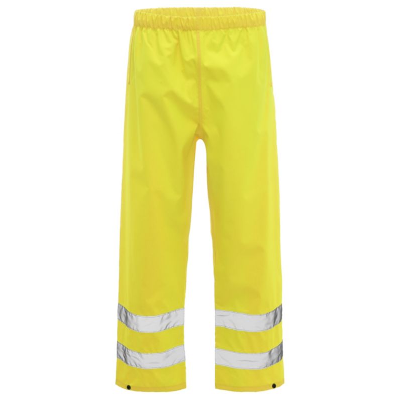 Spodnie męskie ostrzegawcze żółte L