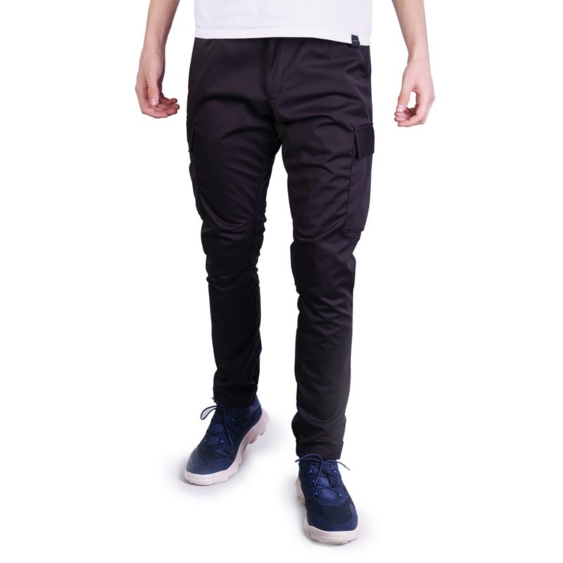 Spodnie proshell stretch PROS SPORT męskie model 741 Czarny XS