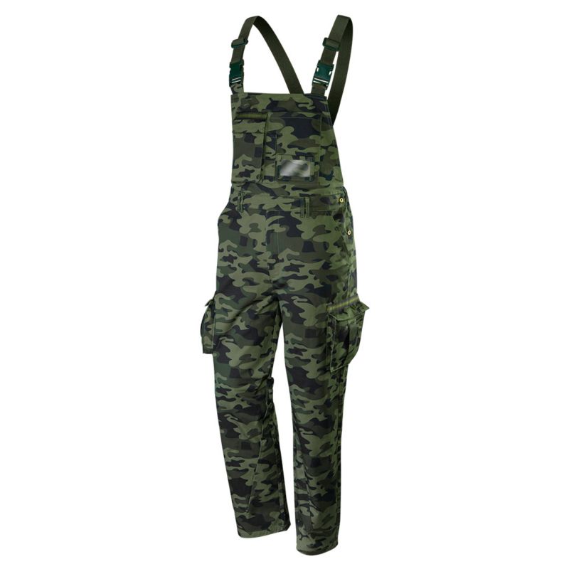 Spodnie robocze na szelkach unisex NEO TOOLS L CAMO 1 szt.