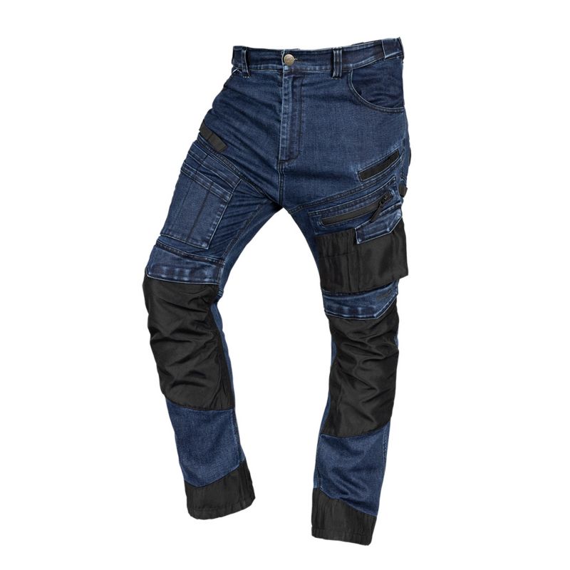 Spodnie robocze NEO TOOLS DENIM, wzmocnienia Oxford, granatowe, rozmiar XXL 1 szt