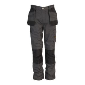 Spodnie robocze Site Jackal szaro-czarne W36 L32 46
