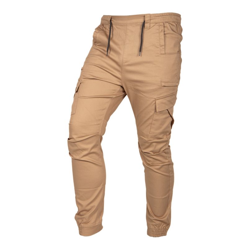 Spodnie robocze typu jogger unisex NEO TOOLS XS OUTDOOR, beżowe 1 szt.