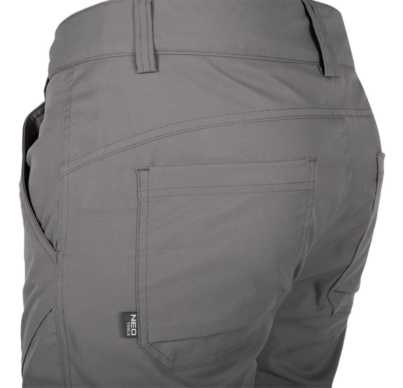 Spodnie robocze unisex NEO TOOLS L OUTDOOR, szare 1 szt.