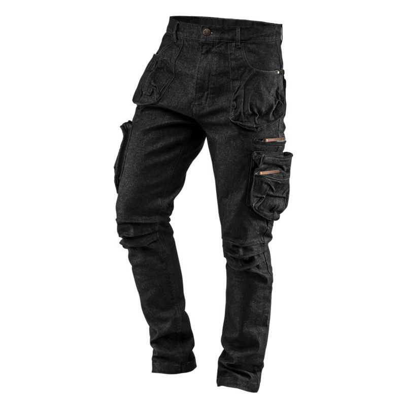 Spodnie robocze unisex NEO TOOLS M czarne 1 szt.