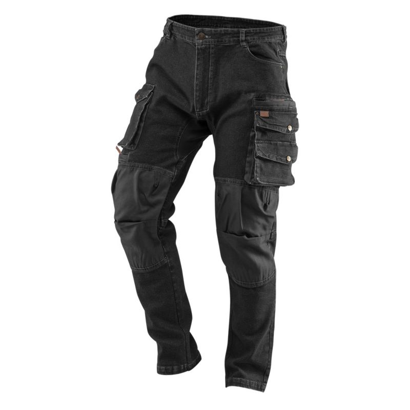 Spodnie robocze unisex NEO TOOLS M czarne 1 szt.