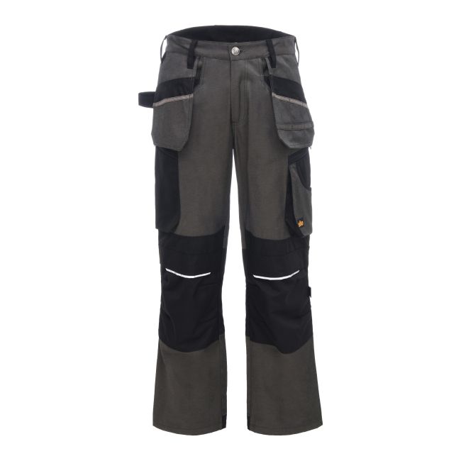 Spodnie z kieszeniami Site Tanuki szaro-czarne W30 L32 40