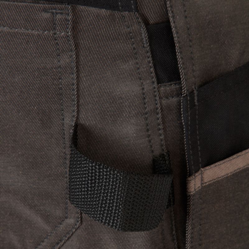 Spodnie z kieszeniami Site Tanuki szaro-czarne W30 L32 40