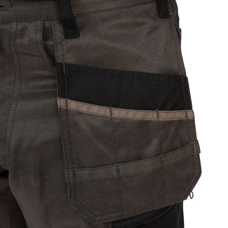 Spodnie z kieszeniami Site Tanuki szaro-czarne W38 L32 48