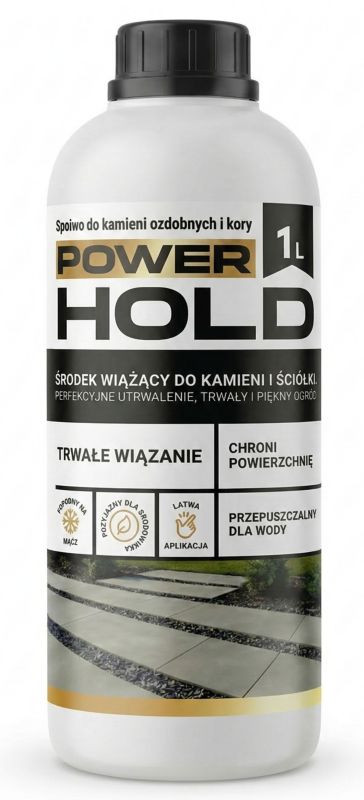 Spoiwo do kamieni i kory POWERHOLD przepuszczalne dla wody 1 L