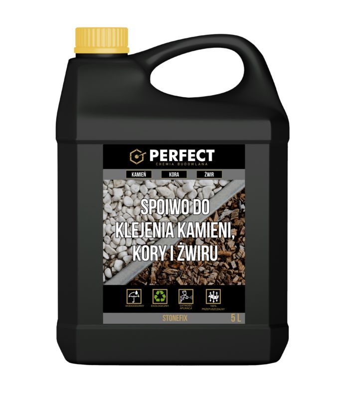 Spoiwo PERFECT do kamieni, kory, żwiru 5 L