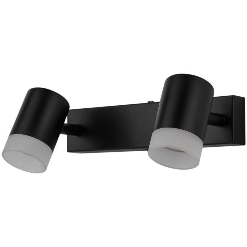 Spot GoodHome Maupin listwa 2 x 350 lm 3000 K czarny