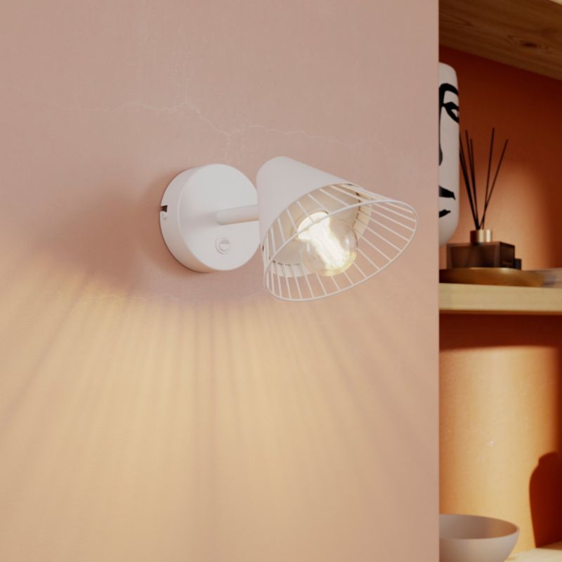 Spot GoodHome Tsolma E14 biały