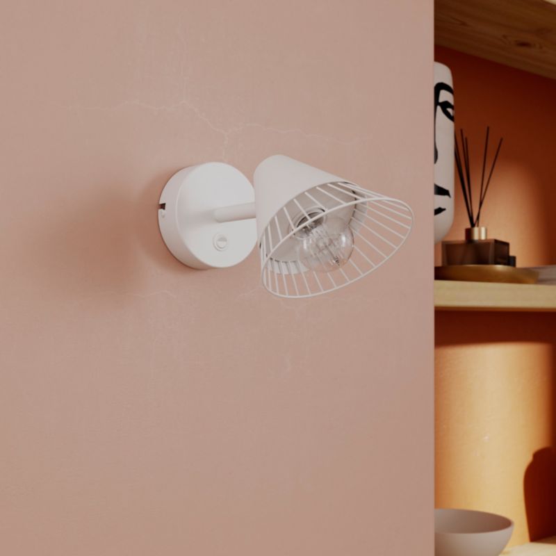 Spot GoodHome Tsolma E14 biały