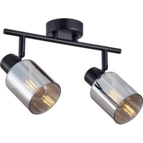 Spot Italux Santia 2 x E14 czarny