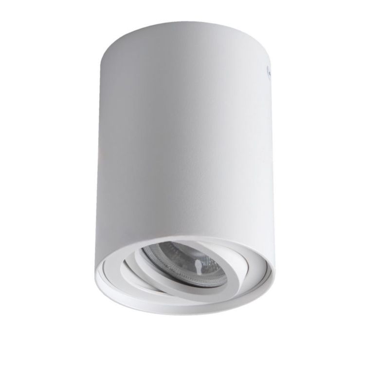 Spot Kanlux Bord biały  1 x GU10 x 10W IP20 wym: 8 x 8 cm - 1 szt.