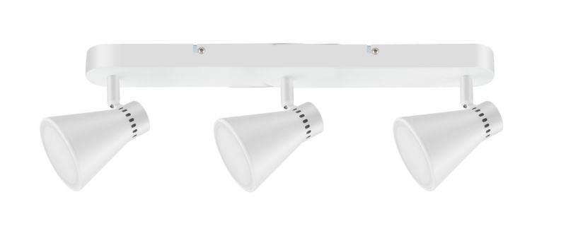 Spot listwa GoodHome Edson 3-punktowy 500 lm 3000 K biały