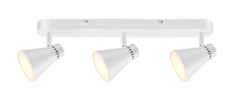 Spot listwa GoodHome Edson 3-punktowy 500 lm 3000 K biały