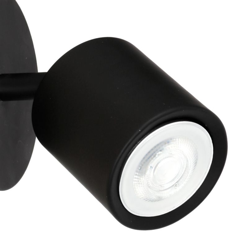 Spot Luminex Demia 1 x GU10 czarny