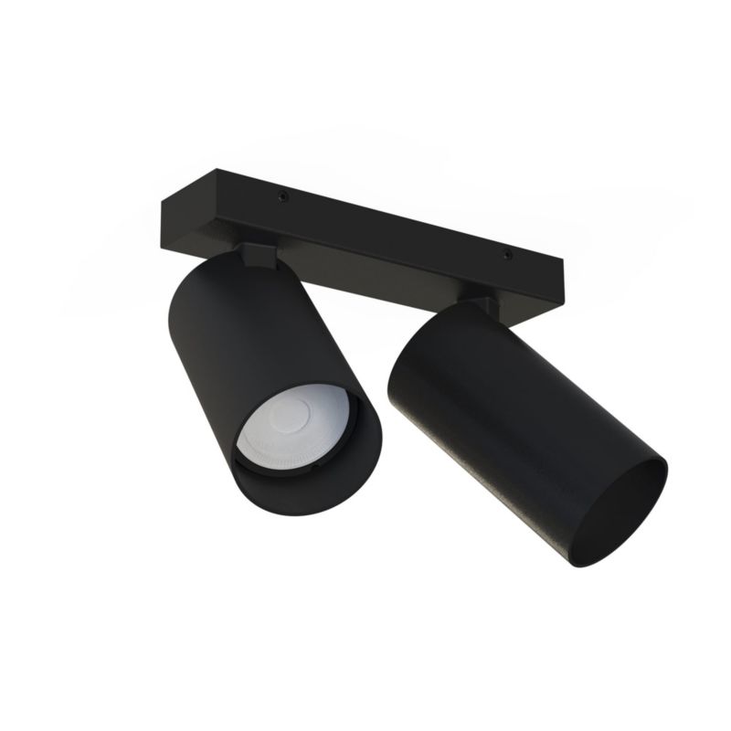 Spot Nowodvorski Lighting Mono czarny  2 x GU10 x 10W IP20 wym: 20 x 31 cm - 1 szt.