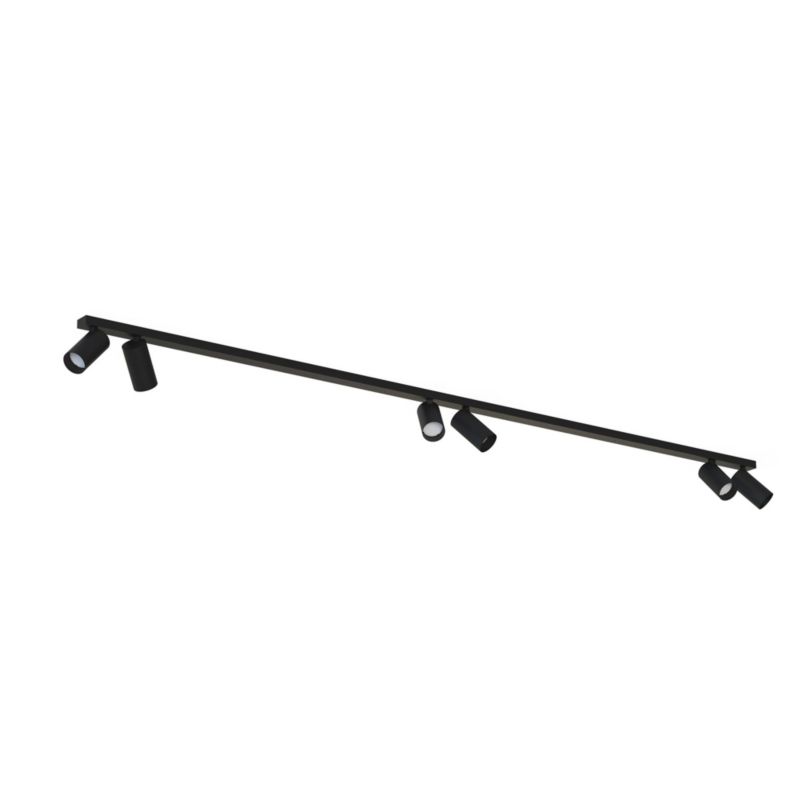 Spot oprawa sufitowa Nowodvorski Lighting Mono  czarny  6 x GU10 x 10W IP20 wym: 20 x 214 cm - 1 szt.