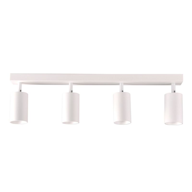 Spot oprawa sufitowa Polux Maribel  biało-złoty  4 x GU10 x 10W IP20 wym: 16,8 x 5,5 cm - 1 szt.