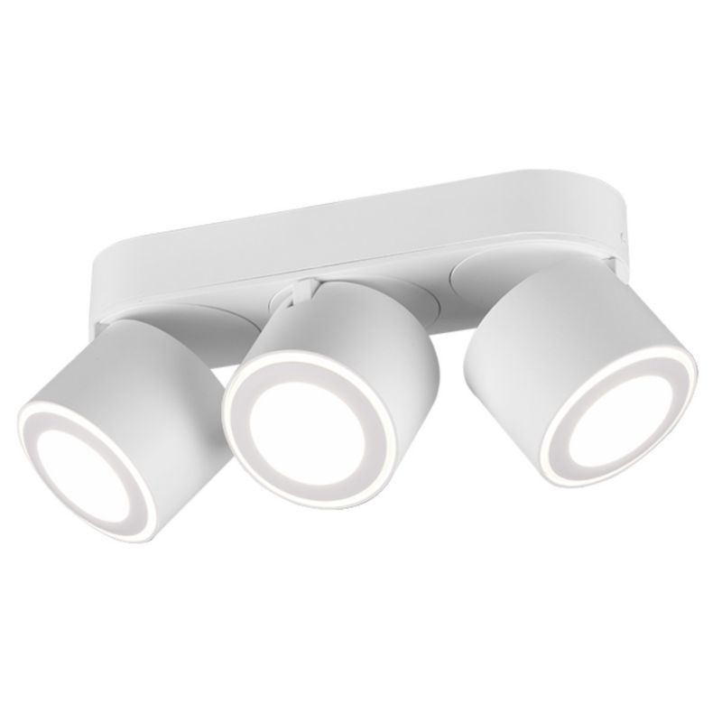 Spot oprawa sufitowa Trio Taurus  biały LED 5W 3000K 450 lm  IP20 wym: 27,3 x 8,7 cm metal - 1 szt.