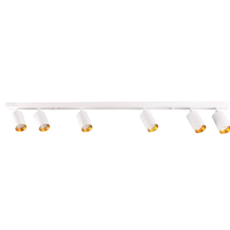 Spot Polux Maribel  biało-złoty  6 x GU10 x 10W IP20 wym: 16,8 x 6 cm - 1 szt.