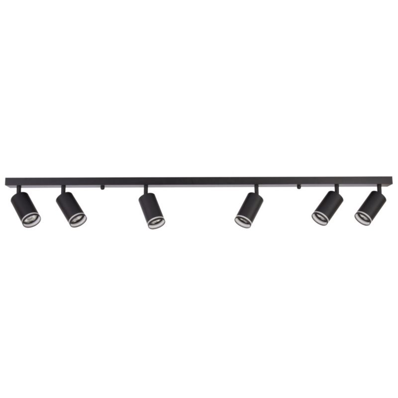 Spot Polux Paris  czarny  6 x GU10 x 10W IP20 wym: 10 x 5,5 cm - 1 szt.