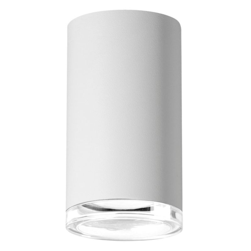 Spot Polux Turyn  biało-przeźroczysty do łazienki 1 x GU10 x 10W IP44 wym: 11 x 5,5 cm - 1 szt.