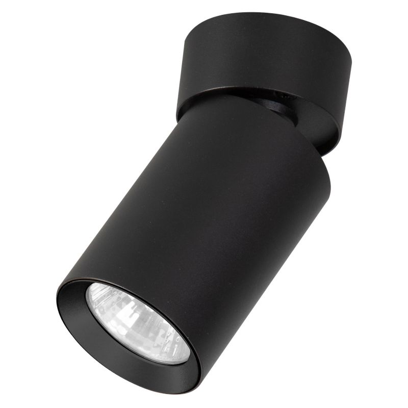 Spot reflektor natynkowy Alfa FLEX czarny 1xGU10x10W wym:9x6x6cm IP20 -1 szt.
