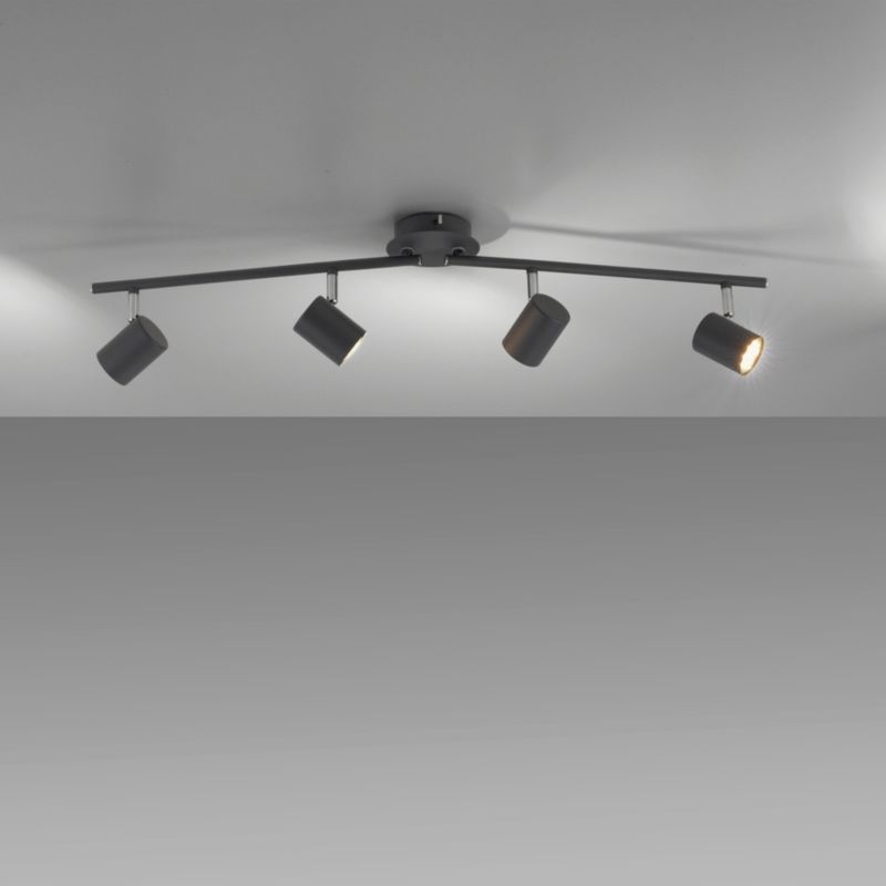 Spot reflektor natynkowy Just Light TARIK antracytowy 4xGU10x4,5W wym:16x83,4x76,5cm IP20 -1 szt.