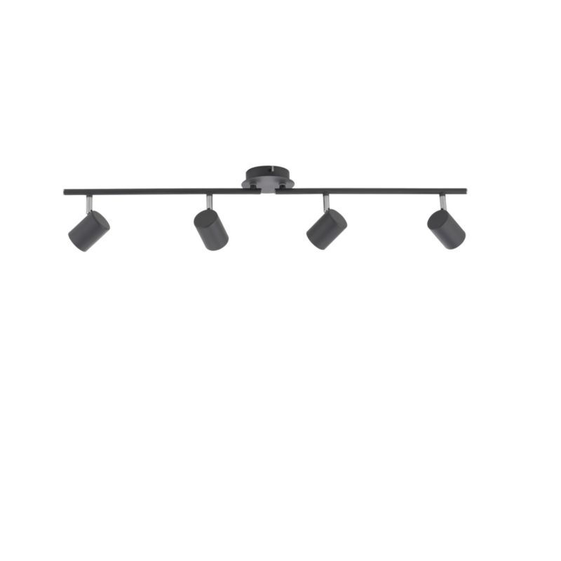 Spot reflektor natynkowy Just Light TARIK antracytowy 4xGU10x4,5W wym:16x83,4x76,5cm IP20 -1 szt.