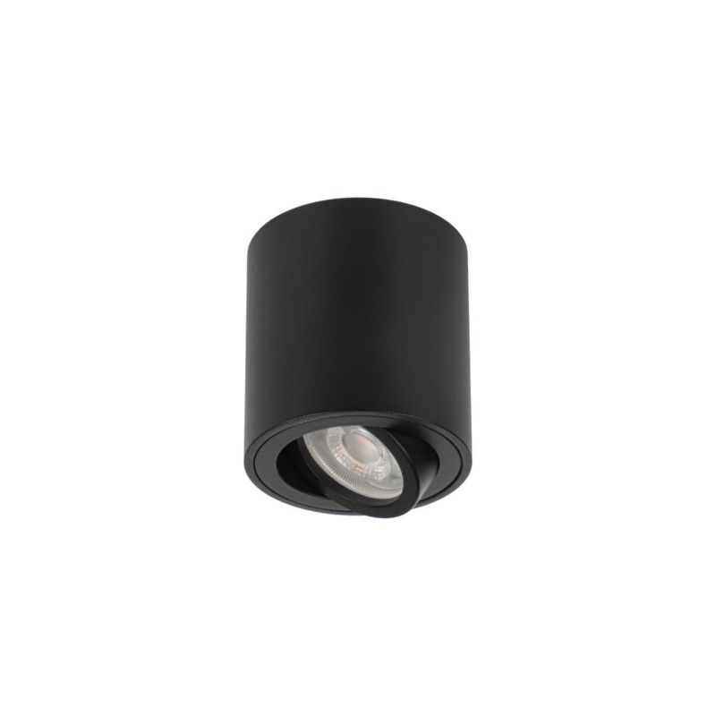 Spot reflektor natynkowy Kanlux BORD ONE czarny 1xGU10x10W wym:8,5x8x8cm IP20 -1 szt.