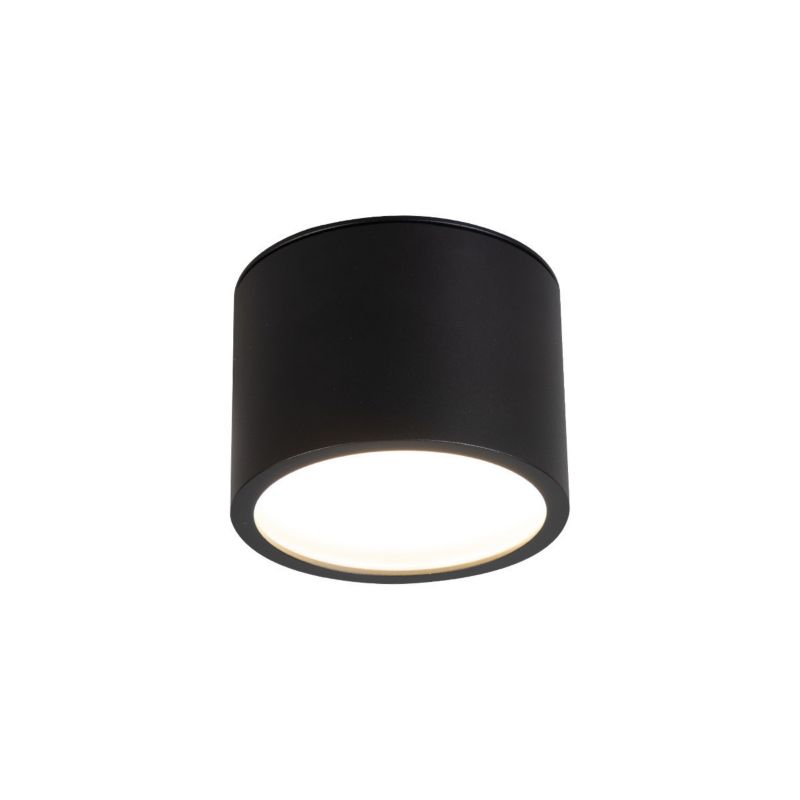 Spot reflektor natynkowy Light Prestige KENDAL czarny 1xGX53x7W wym:6x8,2x8,2cm IP65 -1 szt.
