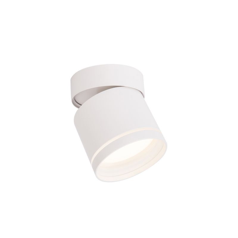 Spot reflektor natynkowy Light Prestige KENDAL ruchomy biały 1xGX53x7W wym:8x8,2x8,2cm IP20 -1 szt.