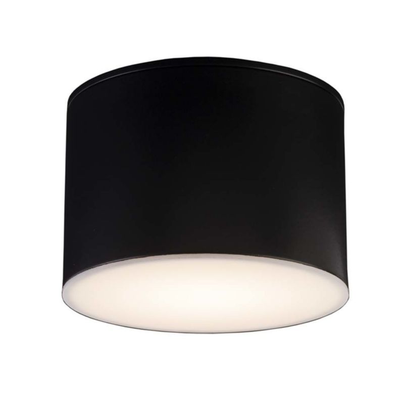 Spot reflektor natynkowy Shilo SUWA okrągły czarny 1xGX53x9W wym:7,5x10x10cm IP20 -1 szt.