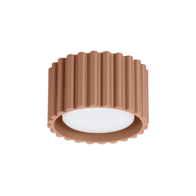 Spot reflektor natynkowy Sollux Lighting AURA mocca 1xGX53x10W wym:6x10x10cm IP20 -1 szt.