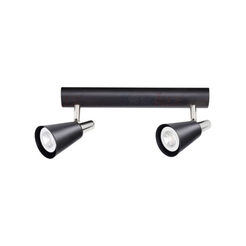 Spot sufitowy Kanlux Sempra  czarny  2 x GU10 x 35W IP20 wym: 30,5 x 6,5 cm - 1 szt.
