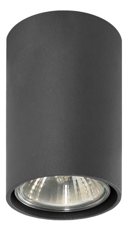 Spot sufitowy Lampex Simba  czarny  1 x GU10 x 40W IP20 wym: 6 x 6 cm - 1 szt.